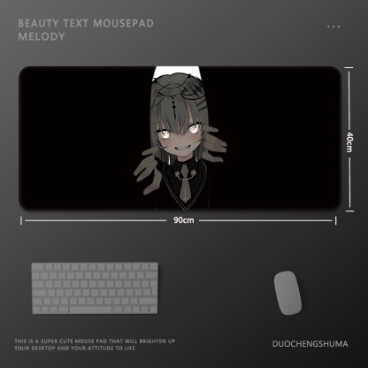 動漫電競超大遊戲加厚防滑鼠標墊