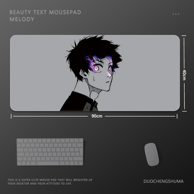 動漫電競超大遊戲加厚防滑鼠標墊