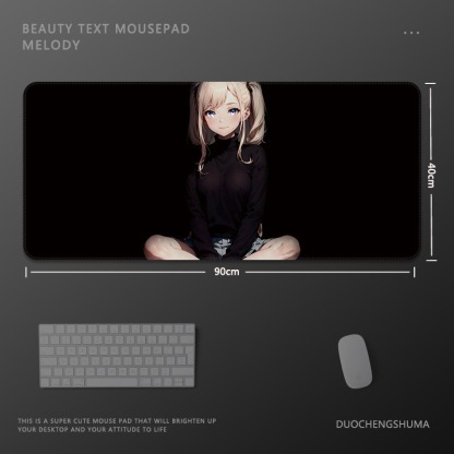 動漫電競超大遊戲加厚防滑鼠標墊