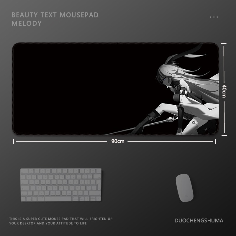 動漫電競超大遊戲加厚防滑鼠標墊