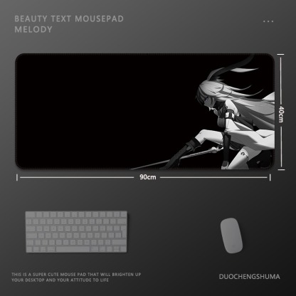 動漫電競超大遊戲加厚防滑鼠標墊