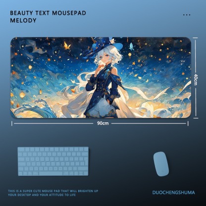 原神電競超大遊戲加厚防滑鼠標墊