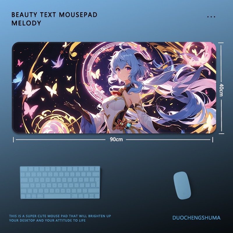 原神電競超大遊戲加厚防滑鼠標墊