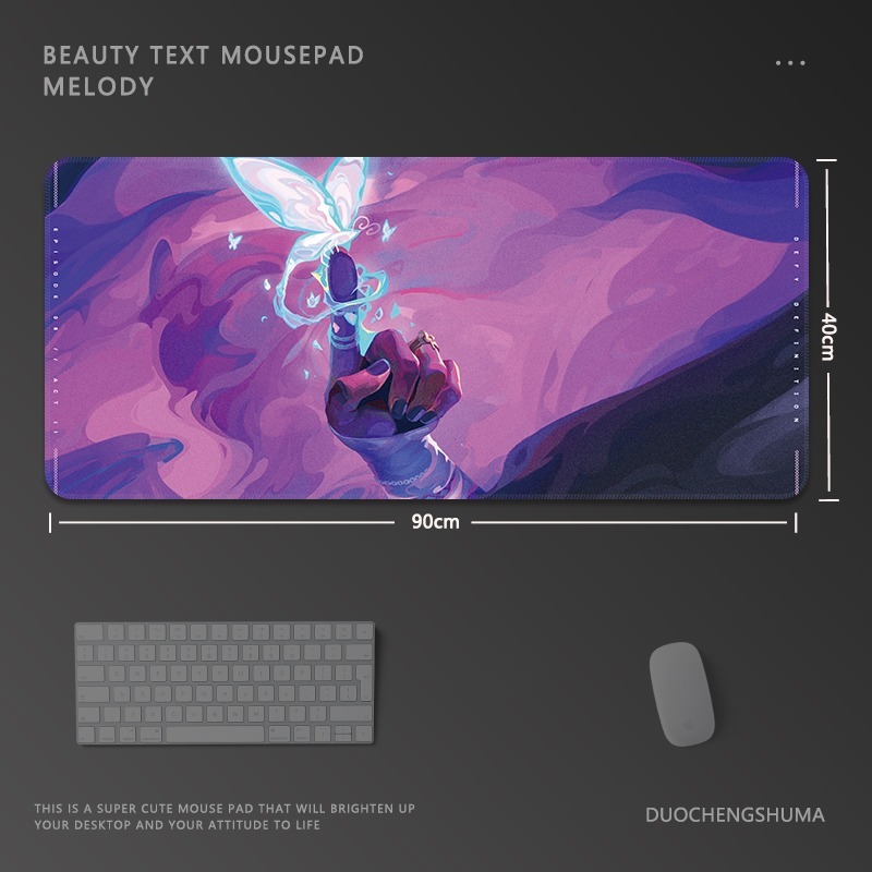 Valorant電競超大遊戲加厚防滑鼠標墊