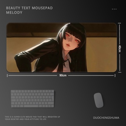 鏈鋸人瑪奇瑪電競超大遊戲加厚防滑鼠標墊