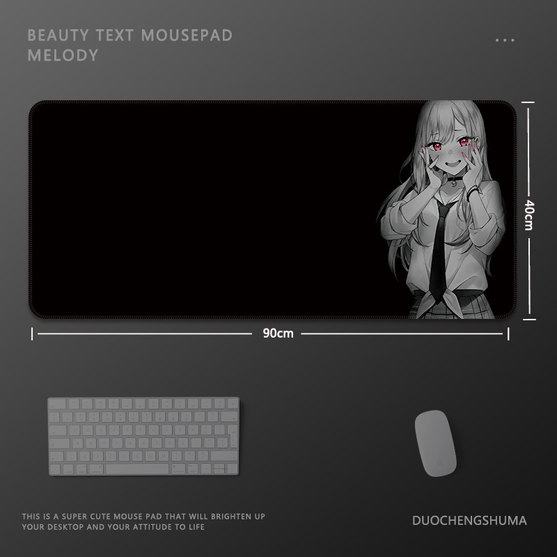 動漫電競超大遊戲加厚防滑鼠標墊