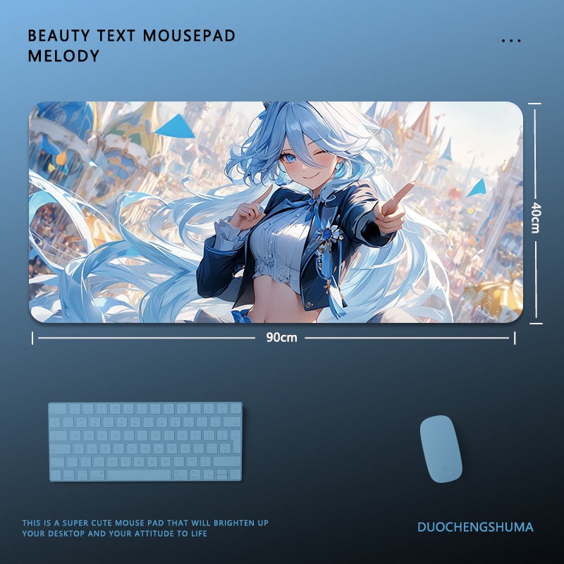 原神電競超大遊戲加厚防滑鼠標墊