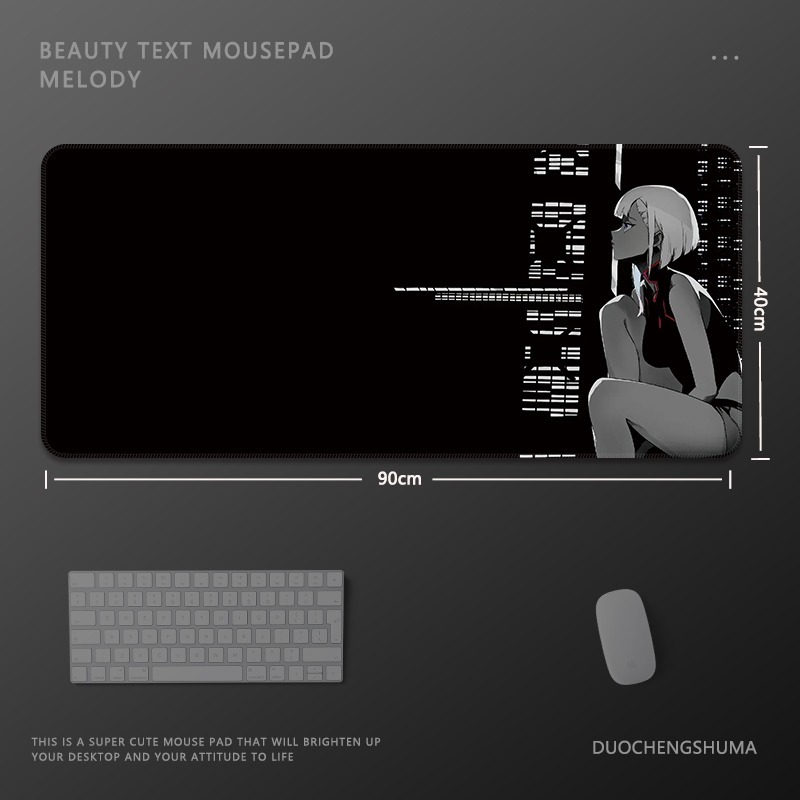 動漫電競超大遊戲加厚防滑鼠標墊