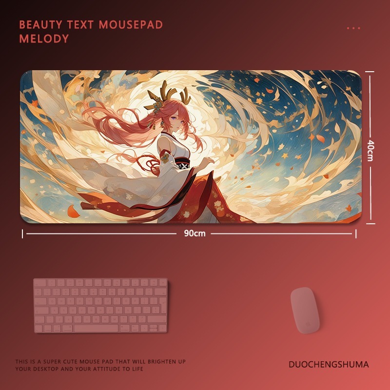 原神電競超大遊戲加厚防滑鼠標墊