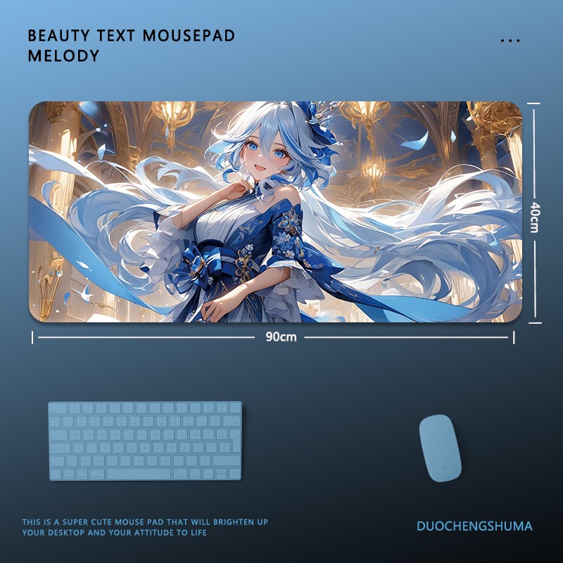 原神電競超大遊戲加厚防滑鼠標墊