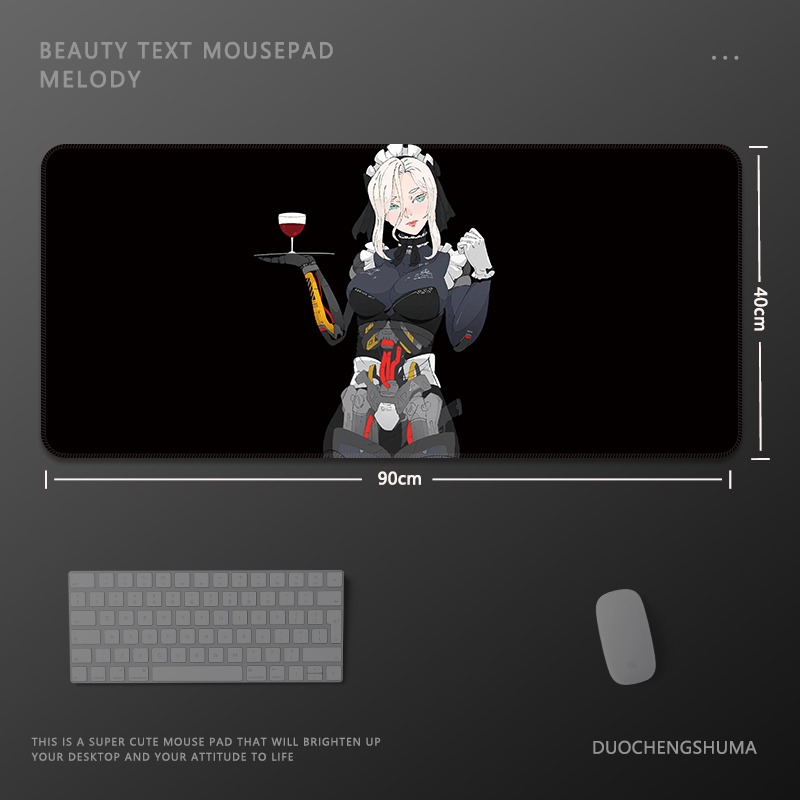 動漫電競超大遊戲加厚防滑鼠標墊