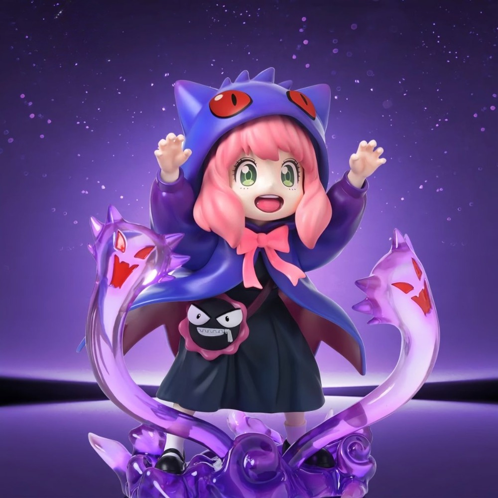 安妮亞COS耿鬼 限量版 神奇寶貝模型