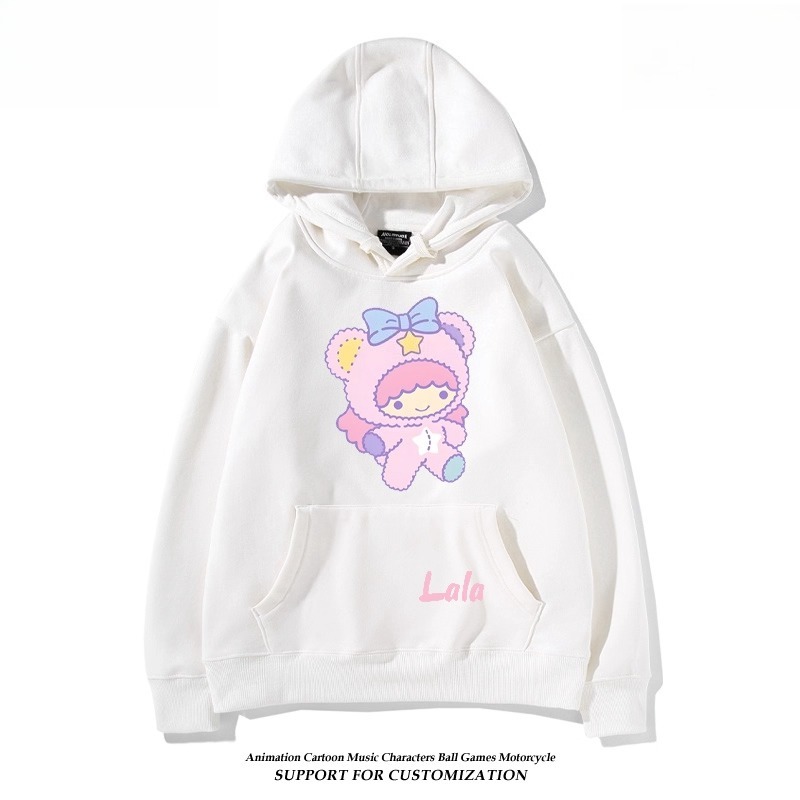 雙子星little twinstars新款 親子情侶男女連帽衛衣