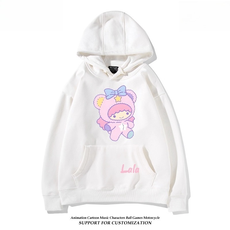 雙子星little twinstars新款 親子情侶男女連帽衛衣