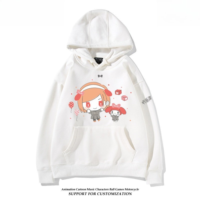 咒術迴戰 聯名衛衣2026秋冬新款親子情侶裝連帽衛衣