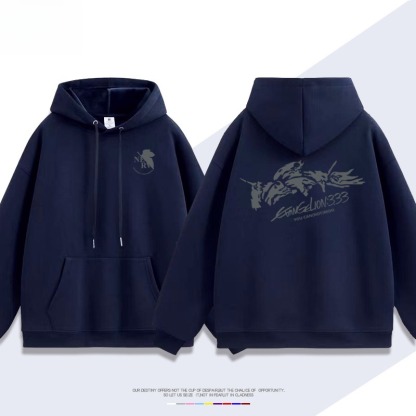 EVA聯名衛衣2026秋冬新款親子情侶裝連帽衛衣