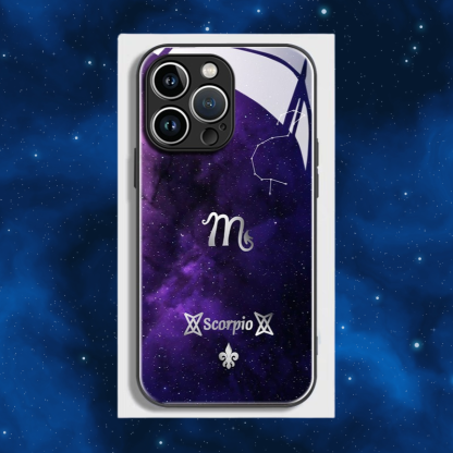 十二星座新款高清全包防摔玻璃殼