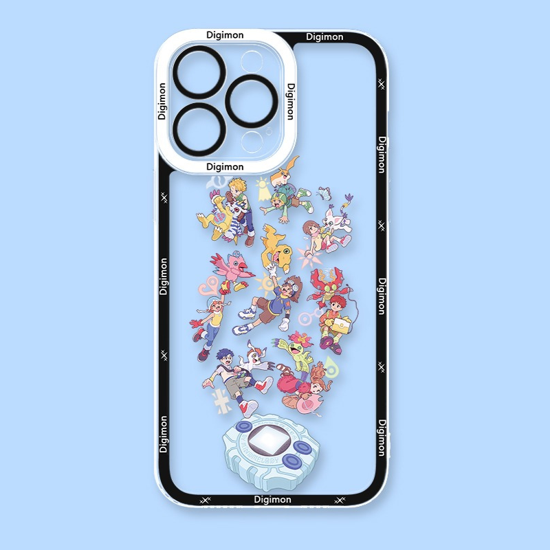 數碼寶貝天使眼透明防摔軟殼