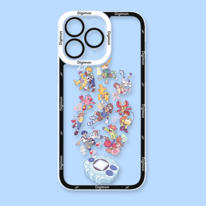 數碼寶貝天使眼透明防摔軟殼