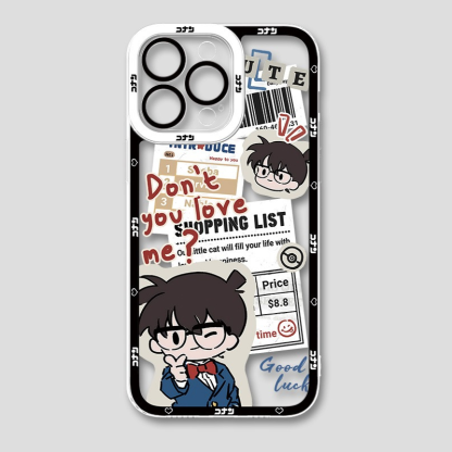 名偵探柯南天使眼透明防摔軟殼-ZUIHANG SHOP