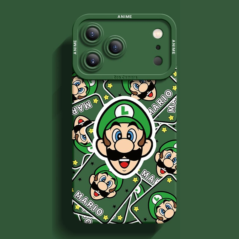 超級瑪利歐液態矽膠全包防摔軟殼