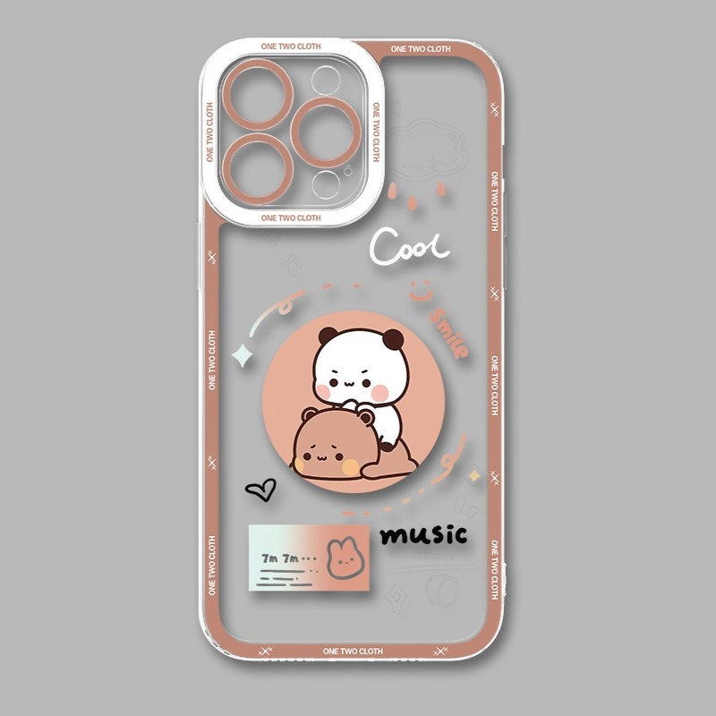 一二布布天使眼透明防摔軟殼