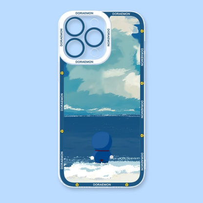 哆啦A夢天使眼透明防摔軟殼