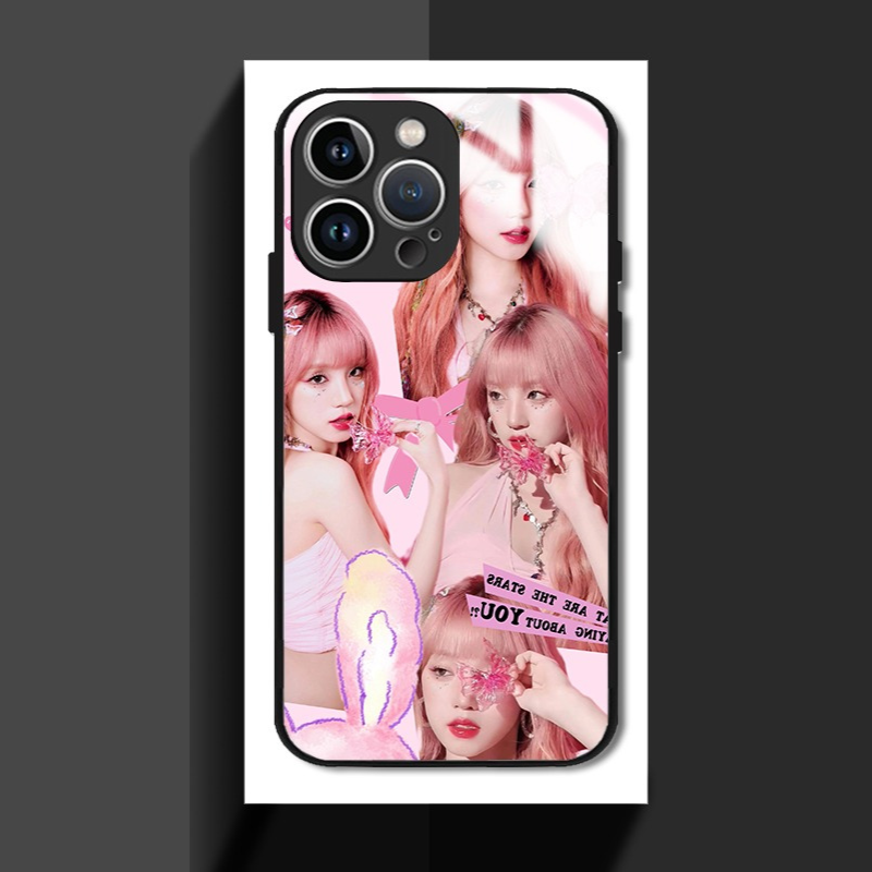 (G)I-DLE新款高清全包防摔玻璃殼