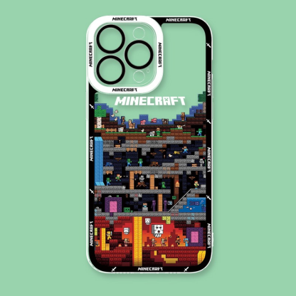 麥塊天使眼透明防摔軟殼