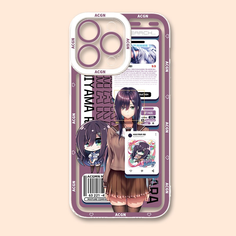 甜蜜女友天使眼透明防摔軟殼