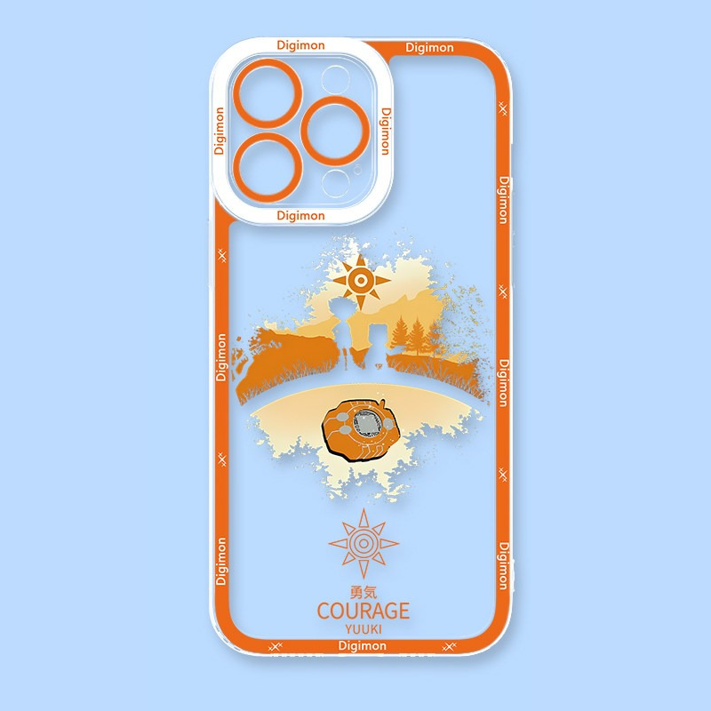 數碼寶貝天使眼透明防摔軟殼