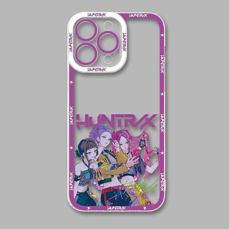 KPOP猎魔女团天使眼透明防摔軟殼