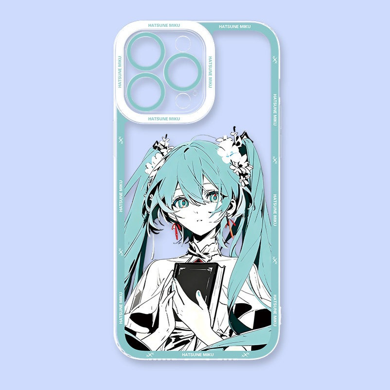 初音未來天使眼透明防摔軟殼