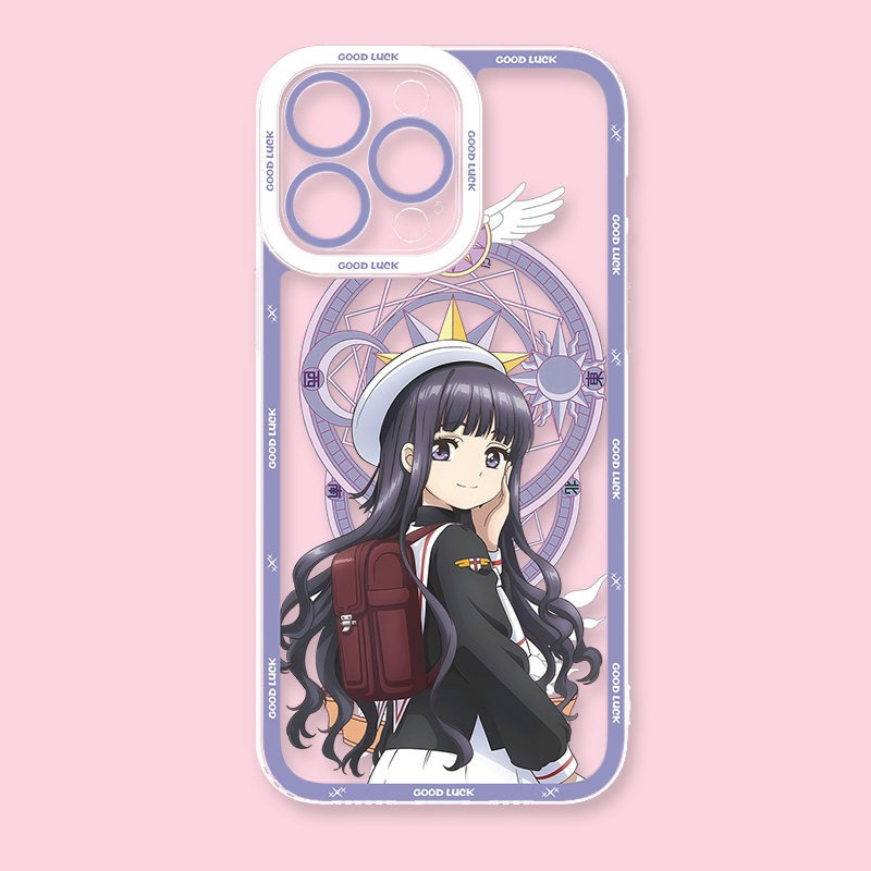 魔卡少女櫻天使眼透明防摔軟殼