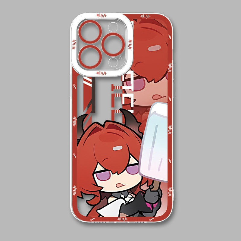 明日方舟終末帝天使眼透明防摔軟殼