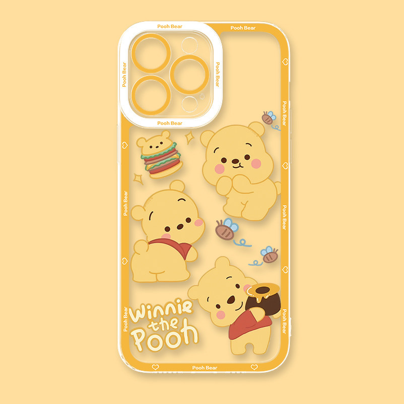 Pooh Bear小熊維尼 天使眼透明手機殼