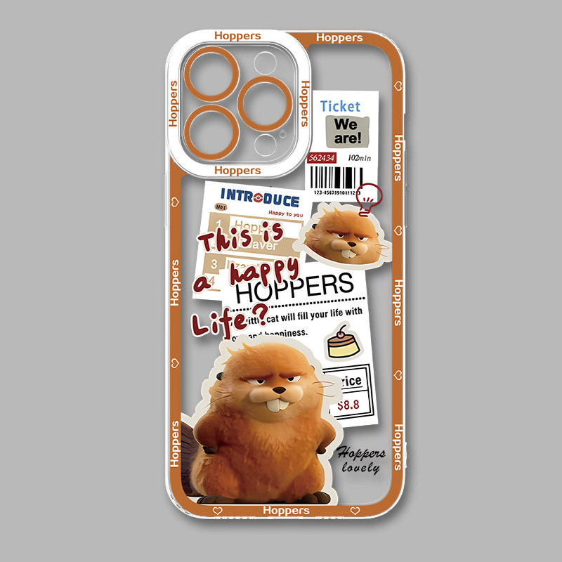 狸想世界天使眼透明手機殼