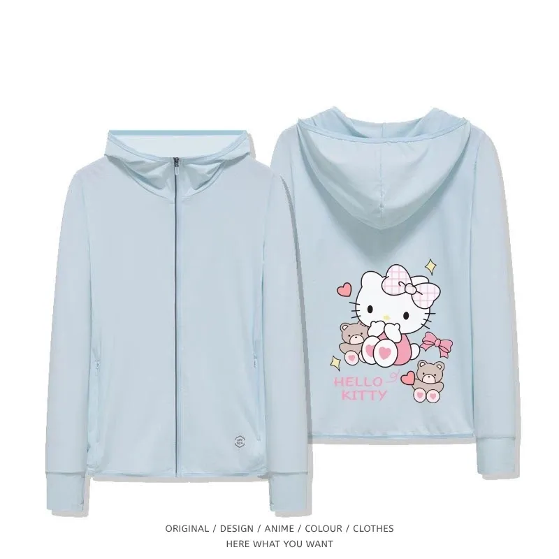凱蒂貓 Hello Kitty 夏季通勤冰絲速乾涼感防曬外套
