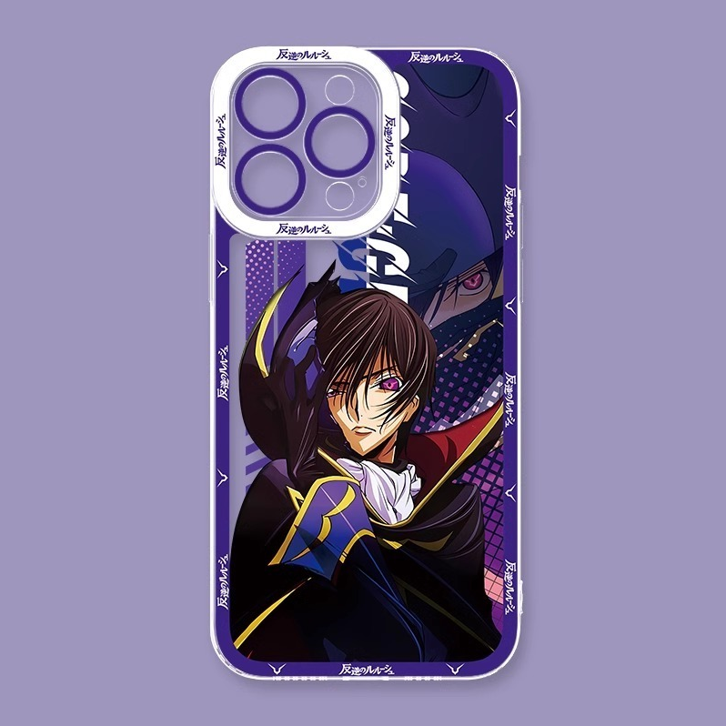 反叛的魯路修天使眼透明防摔軟殼