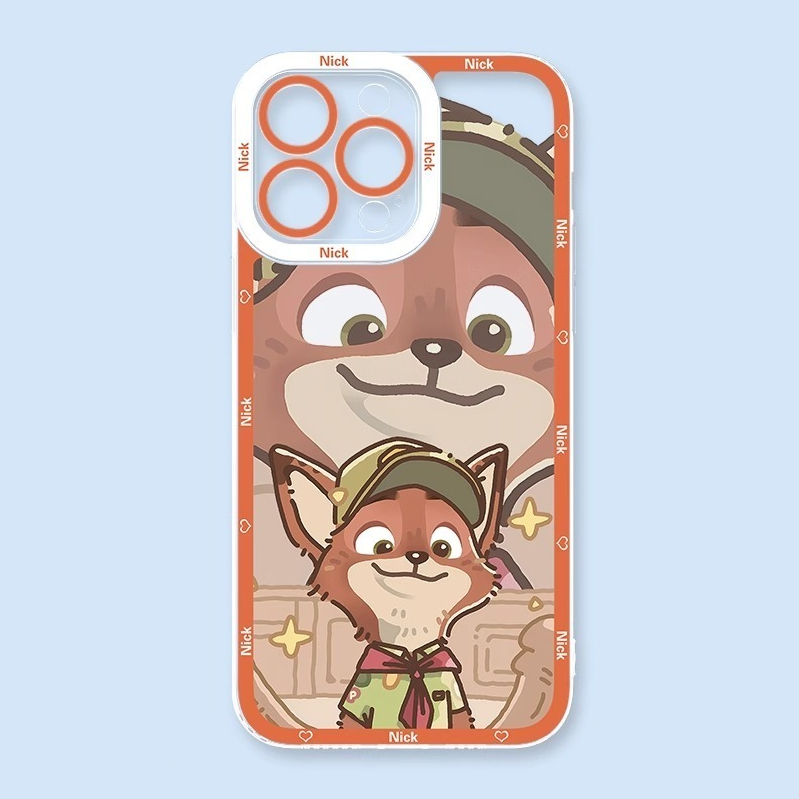 瘋狂動物城天使眼透明防摔軟殼-ZUIHANG SHOP