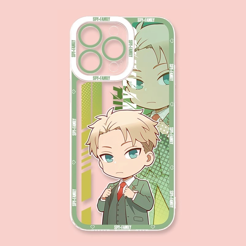 蘋果 系列間諜家家酒天使眼透明防摔軟殼