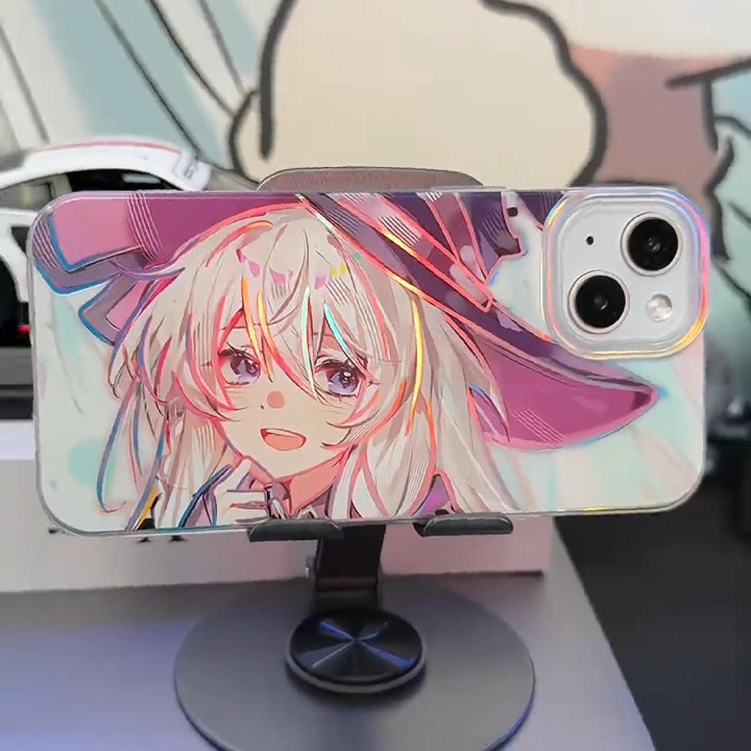 【大集合】動漫極光金漸變手機殼