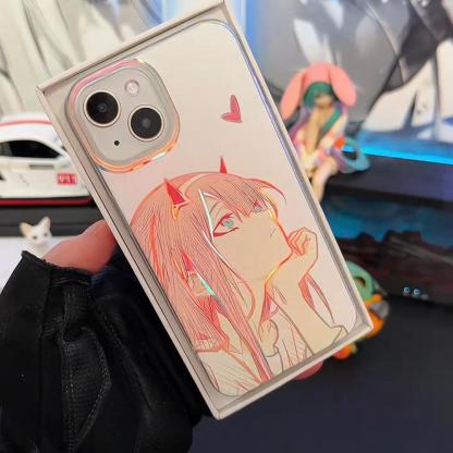 DARLING in the FRANKXX極光金漸變手機殼