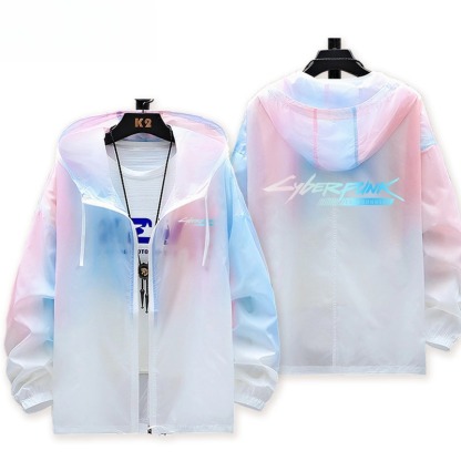 電馭叛客 輕薄透氣漸變防曬衣外套