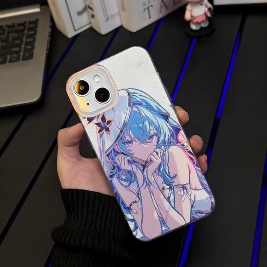 鳴潮極光金漸變手機殼