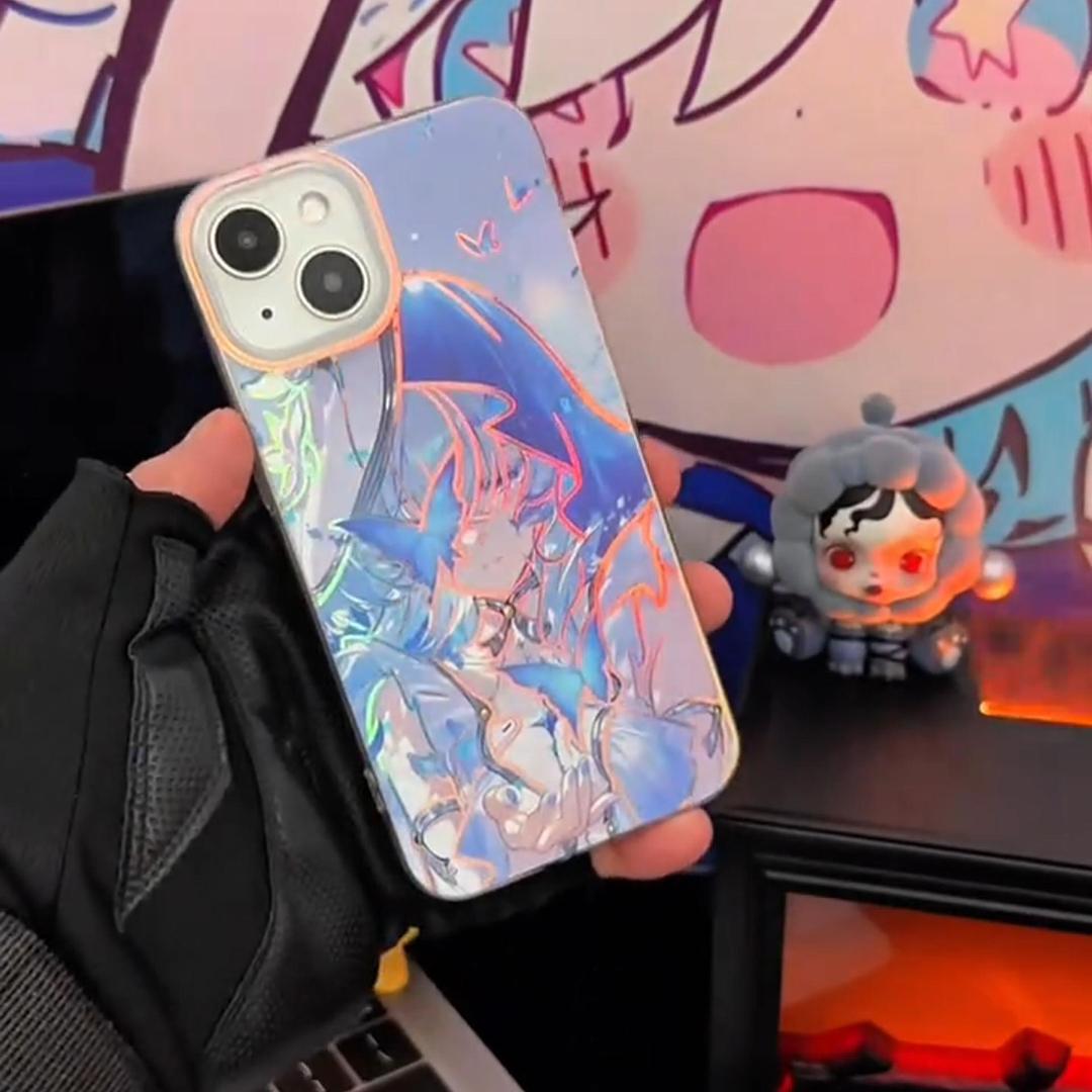 鳴潮極光金漸變手機殼