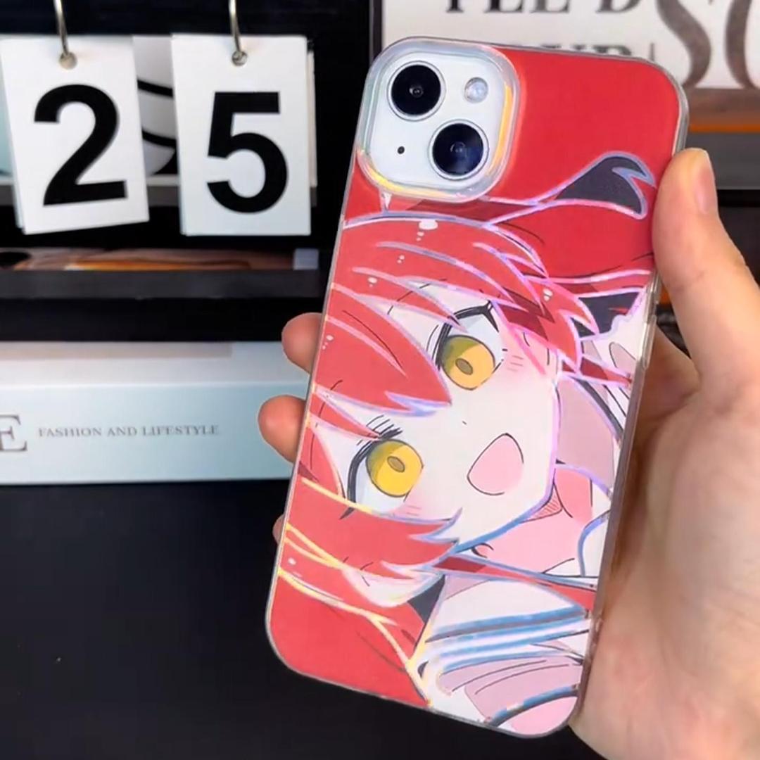 孤獨搖滾極光金防摔手機殼