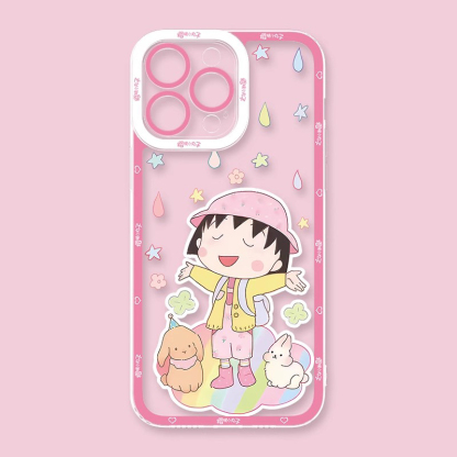 櫻桃小丸子天使眼透明防摔軟殼-ZUIHANG SHOP