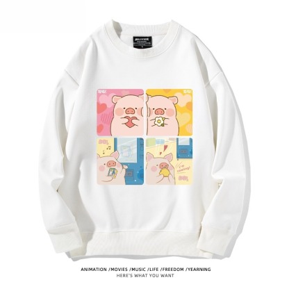 LuLu豬 聯名親子情侶裝 圓領長袖