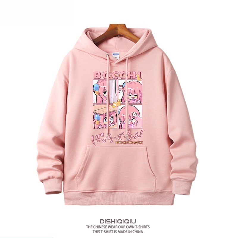 孤獨搖滾 聯名衛衣2025秋冬新款親子情侶裝連帽衛衣